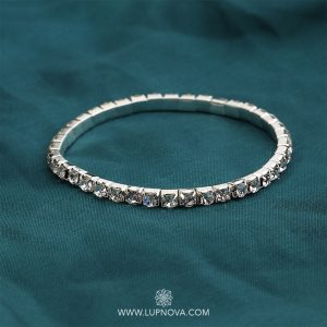 Pulsera Rhinestone elástica