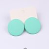 Aretes dots de colores mint
