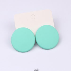 Aretes dots de colores mint