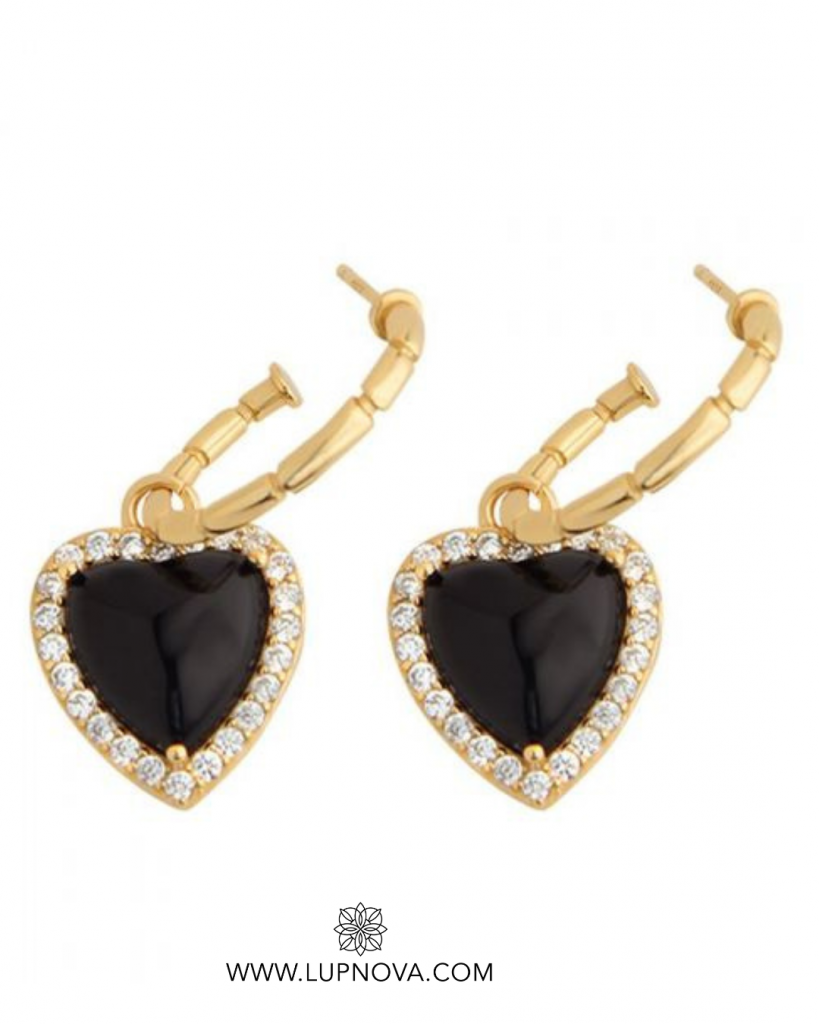 Argollas de corazón plata925