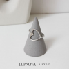 Anillo corazón plata925