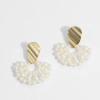 Aretes mini perlas plata925