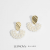 Aretes mini perlas plata925
