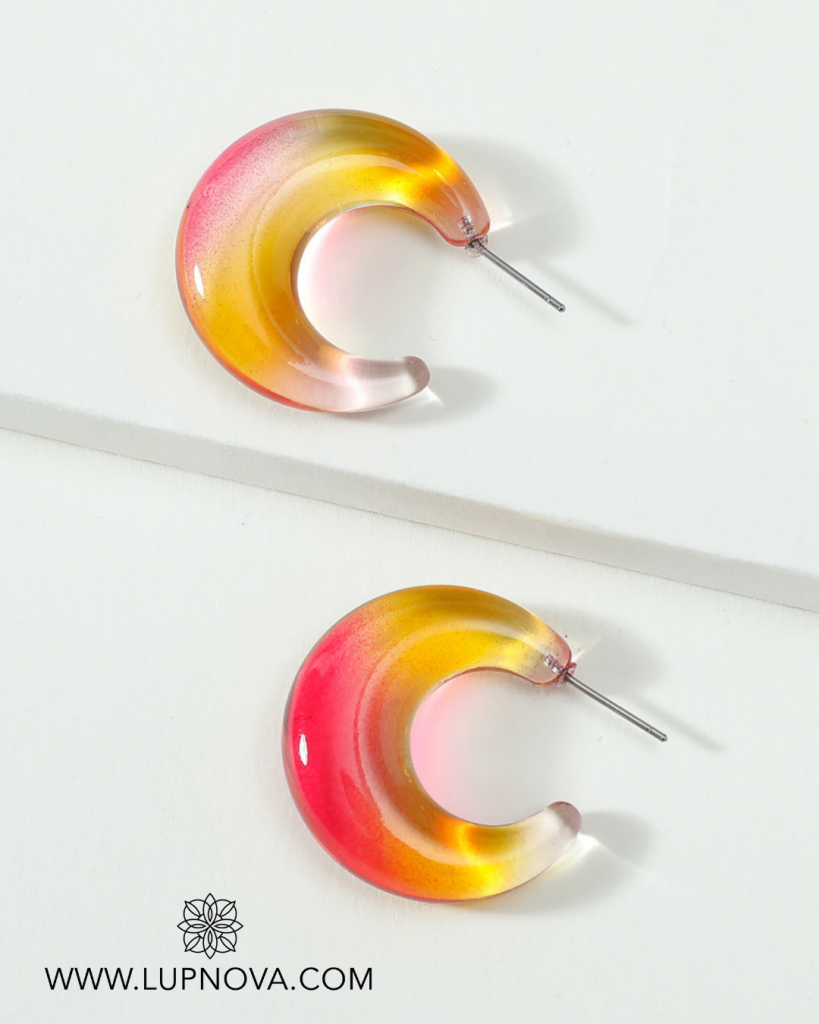 Candy hoops de resina