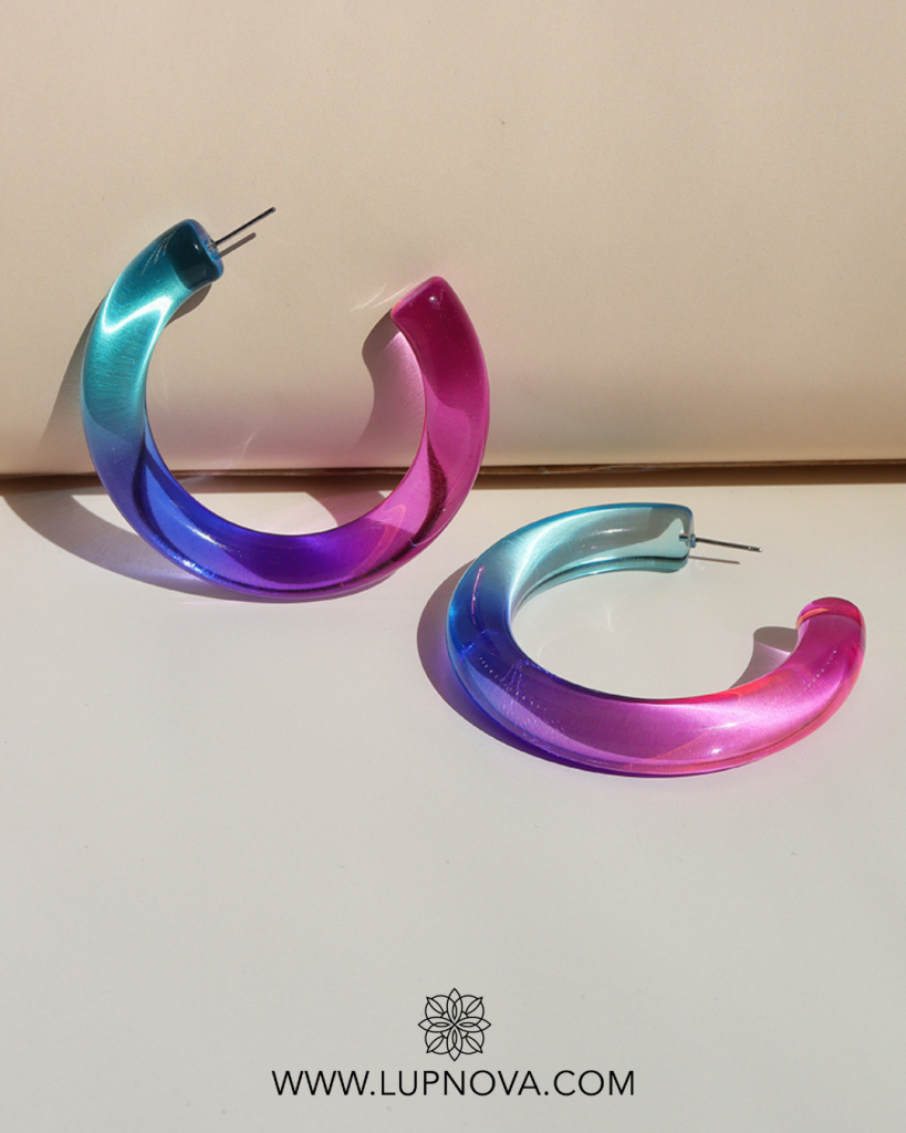 Moonlight hoops de resina