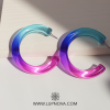 Moonlight hoops de resina