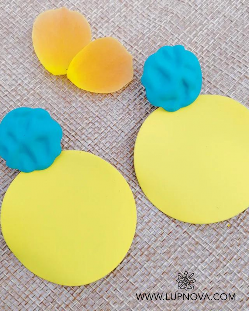 Aretes color block