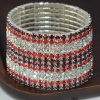 Pulsera elástica multicapa colores