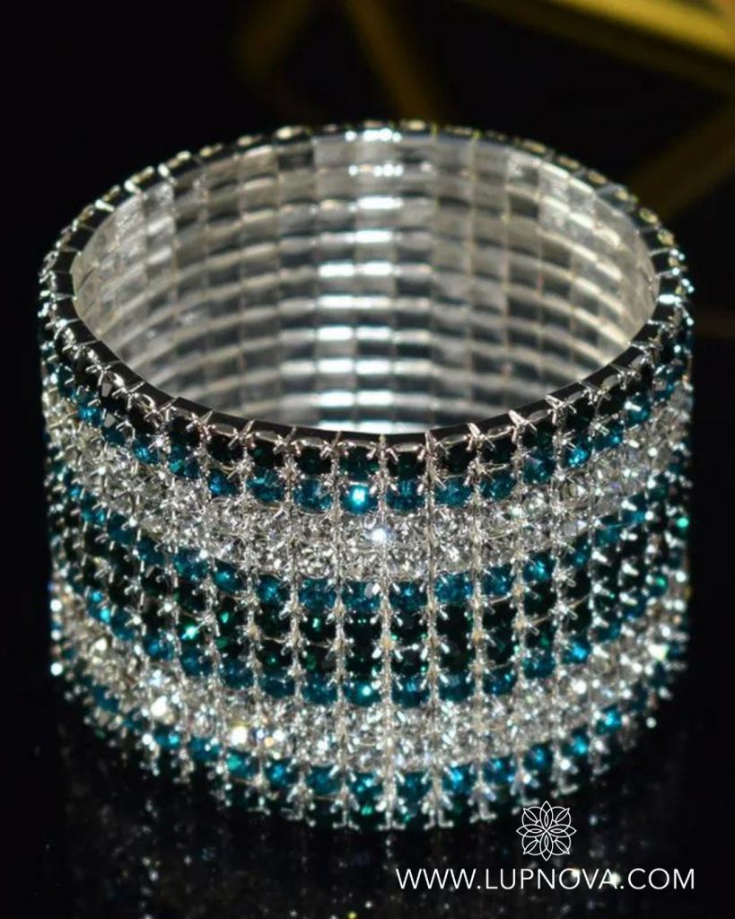 Pulsera elástica multicapa colores