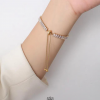 Pulsera de baguettes y cubos
