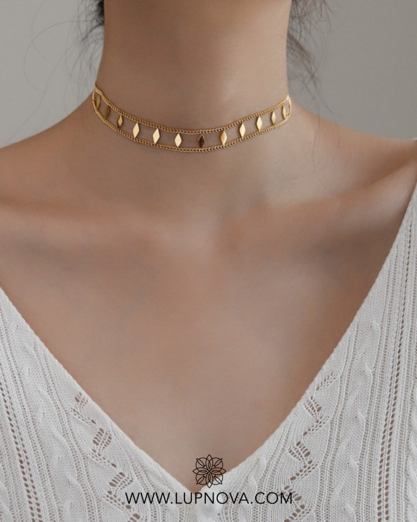 Choker doble capa