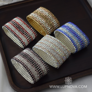 Pulsera elástica multicapa colores