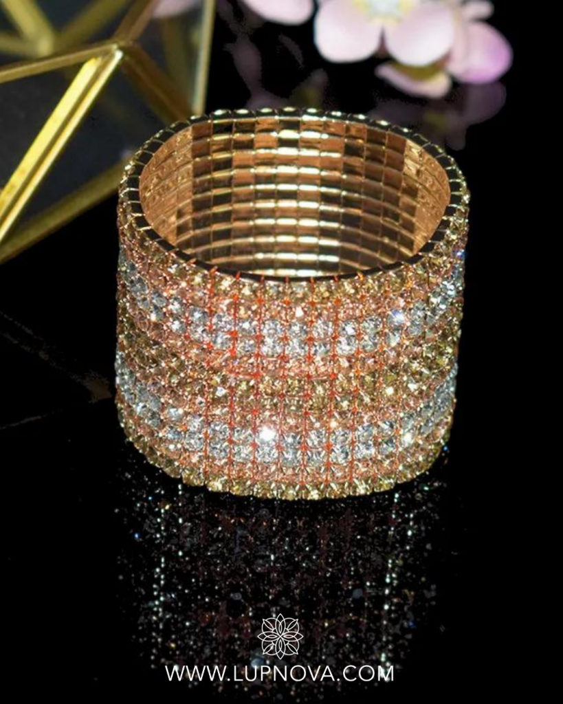 Pulsera elástica multicapa colores