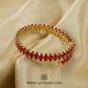 Pulsera espiral de cristales