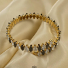 Pulsera espiral de cristales