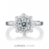 Aninllo de peonia plata925