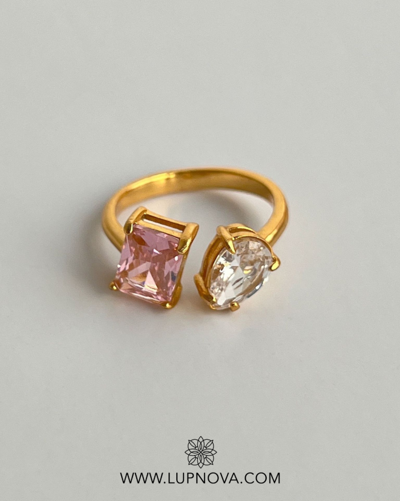 Anillo duo de cristales - Imagen 4