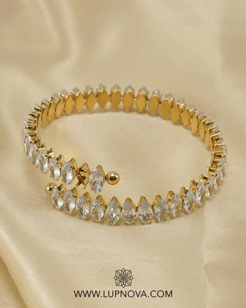 Pulsera espiral de cristales - Imagen 7