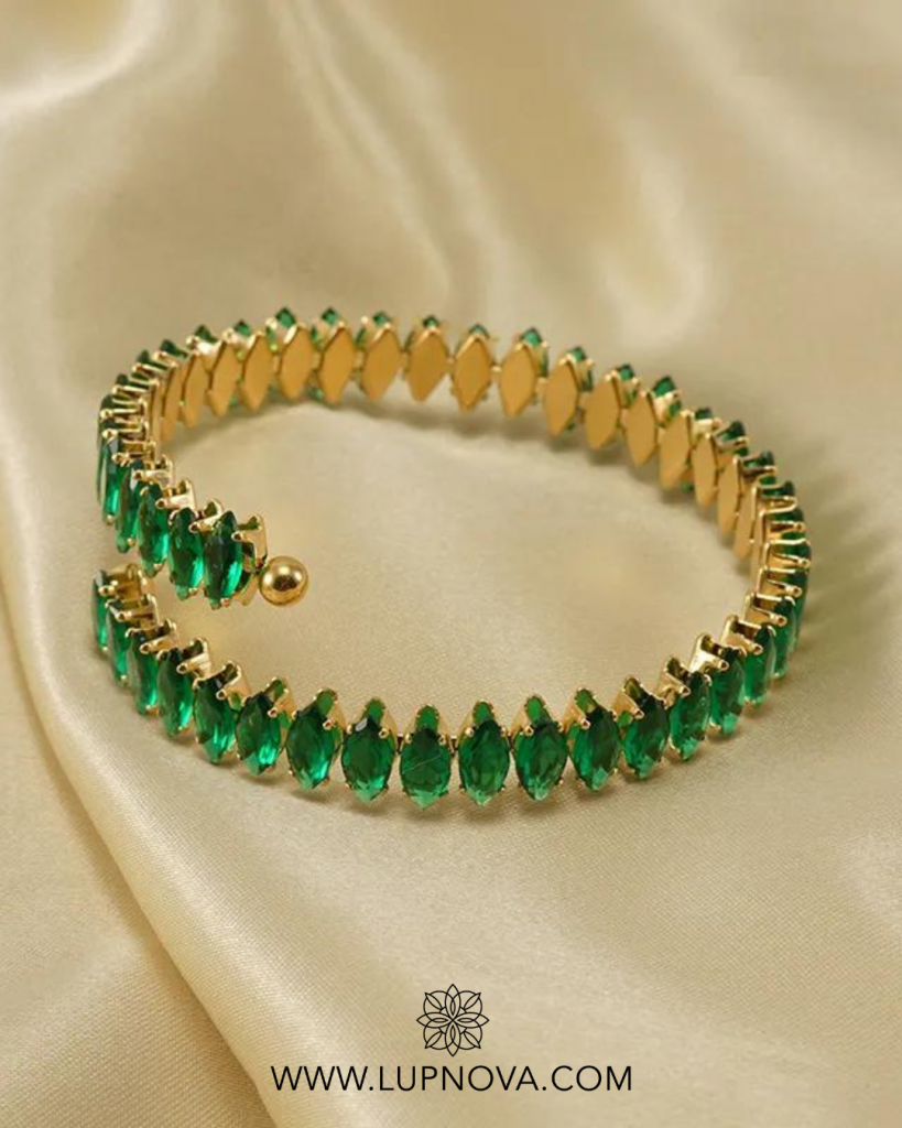 Pulsera espiral de cristales - Imagen 6