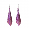 Aretes pañoleta metálica - Imagen 5