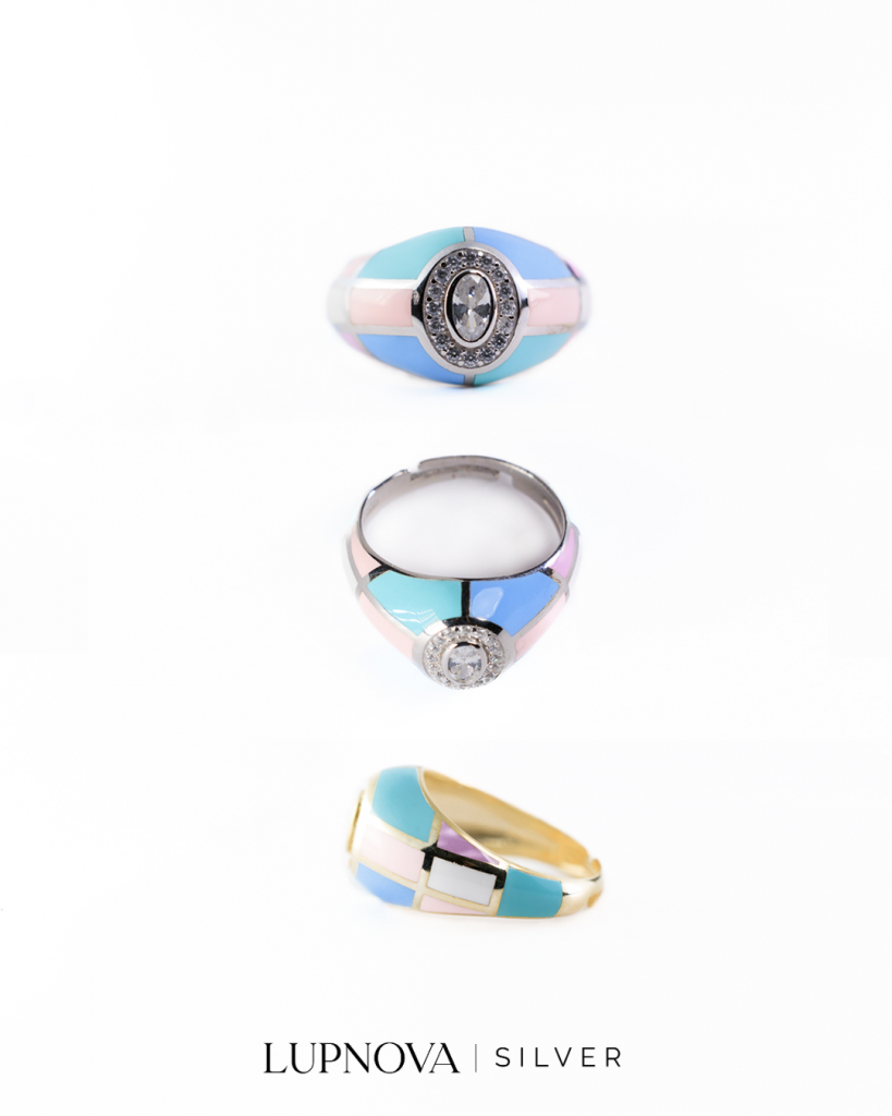 Anillo sugar rush plata 925 - Imagen 2