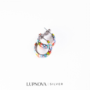 Argollas color boost plata925