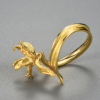 Anillo orquídea plata925 - Imagen 3