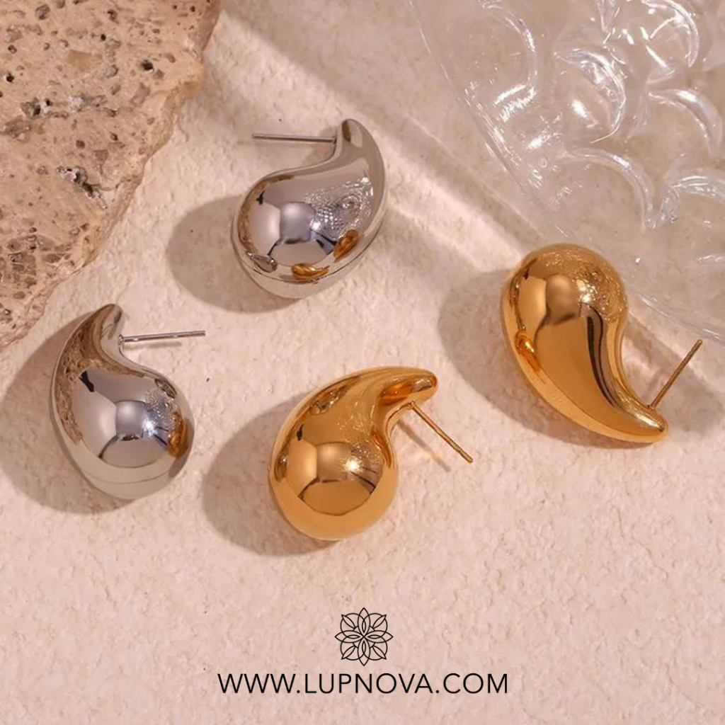 Aretes rain drops