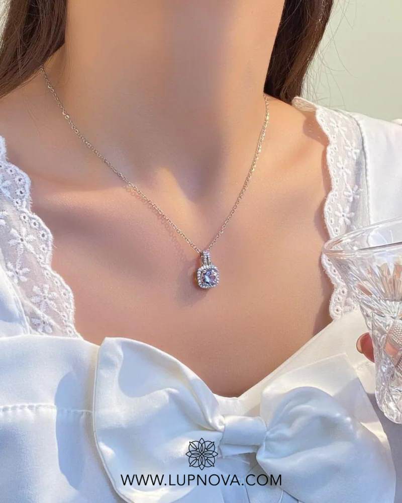 Cadena pendiente de cristal - Imagen 3