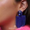 Aretes banderolas de borlas - Imagen 2