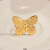 Anillo mariposa extra grande - Imagen 2