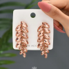 Aretes color leaves - Imagen 2