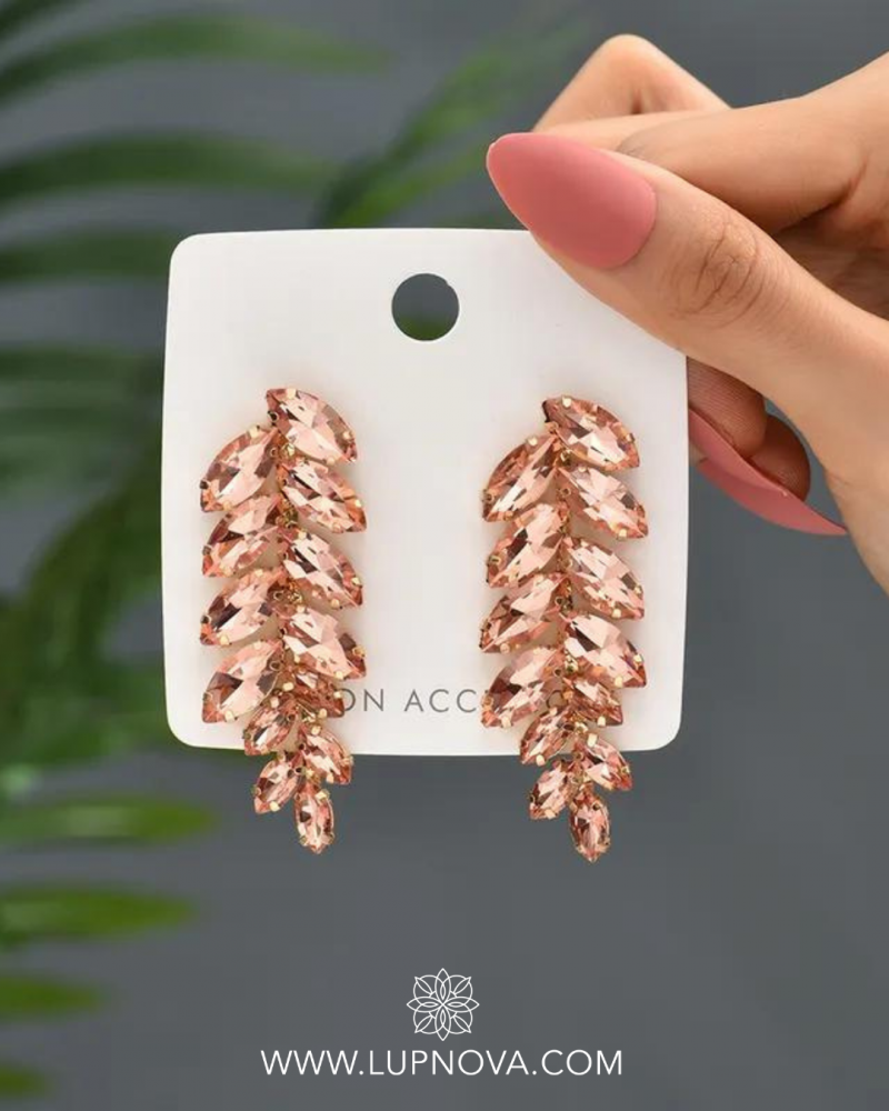 Aretes color leaves - Imagen 2