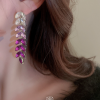 Aretes hojas en degradé - Imagen 2