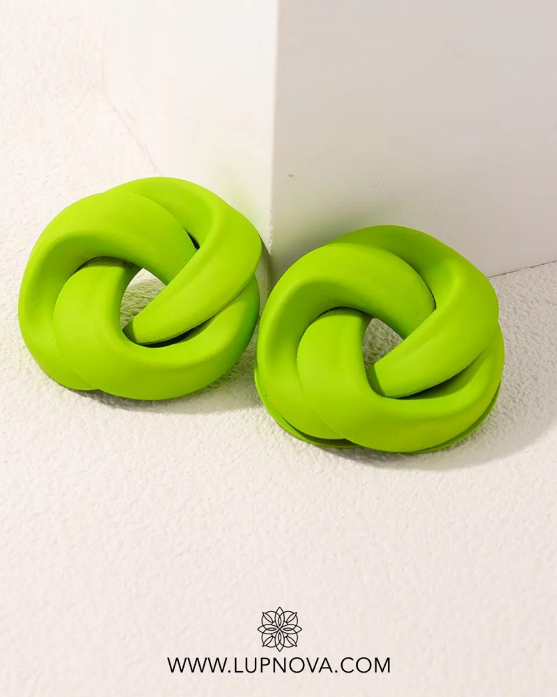 Aretes color rolls - Imagen 3