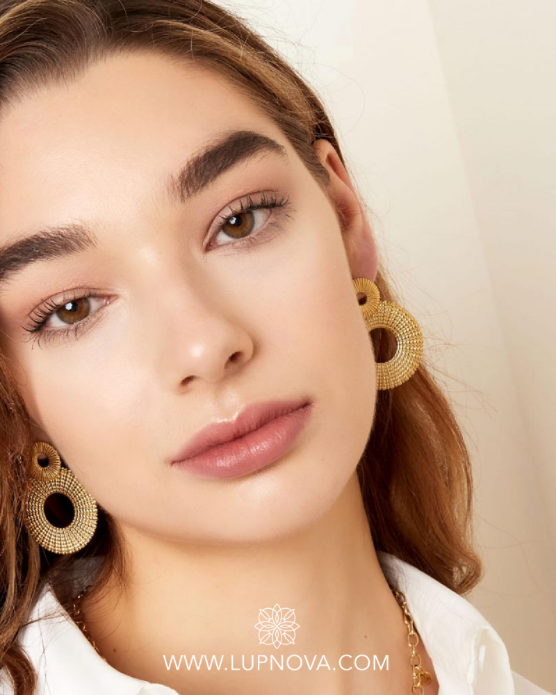 Aretes doble aro - Imagen 4