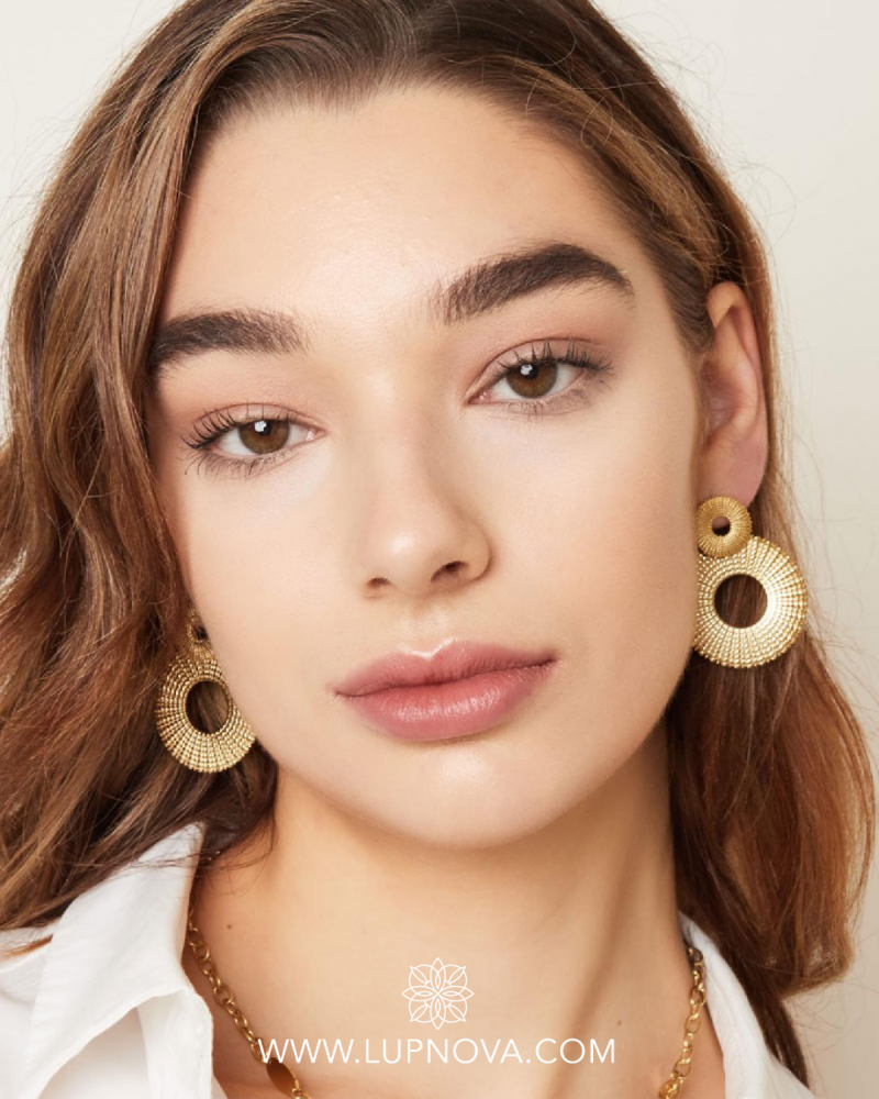 Aretes doble aro - Imagen 5
