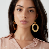 Aretes colgantes entrelazados - Imagen 2