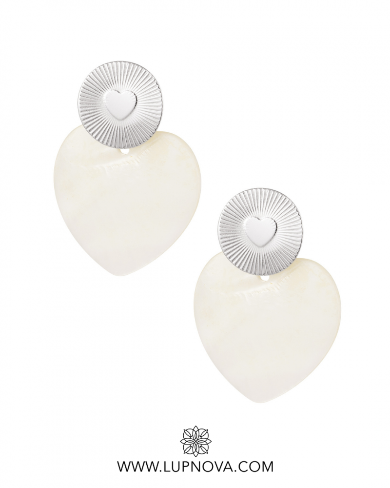 Aretes doble corazón - Imagen 2