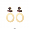 Aretes circulares de acero y cristales - Imagen 5