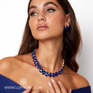 Collar gotas de cristal