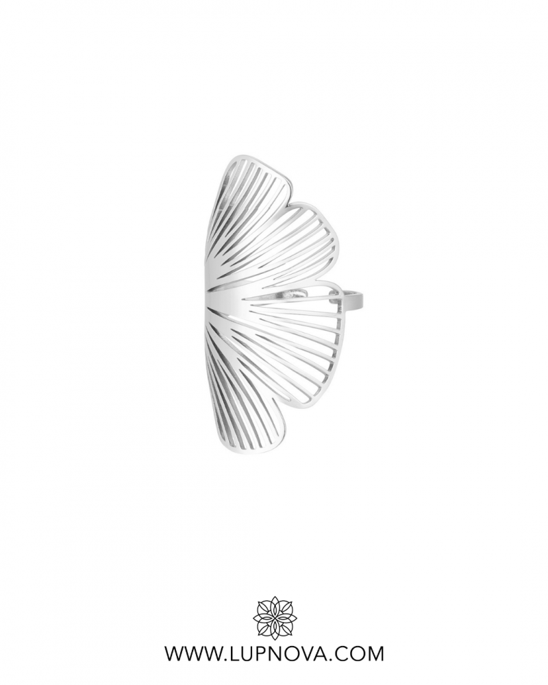 Anillo half flower - Imagen 5