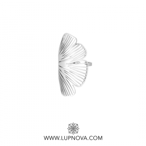 Anillo half flower