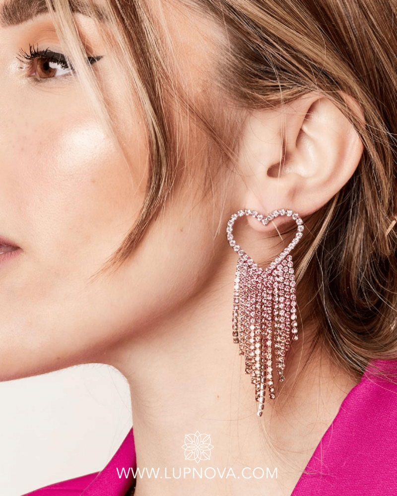 Aretes shimmer love - Imagen 3