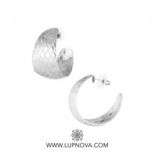 Argollas textura romboidal