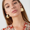 Aretes textura martillada - Imagen 5