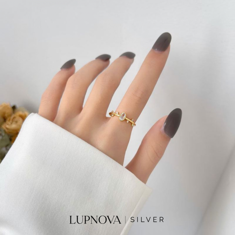 Anillo branch  plata925 - Imagen 2