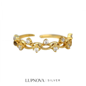 Anillo enredadera plata925