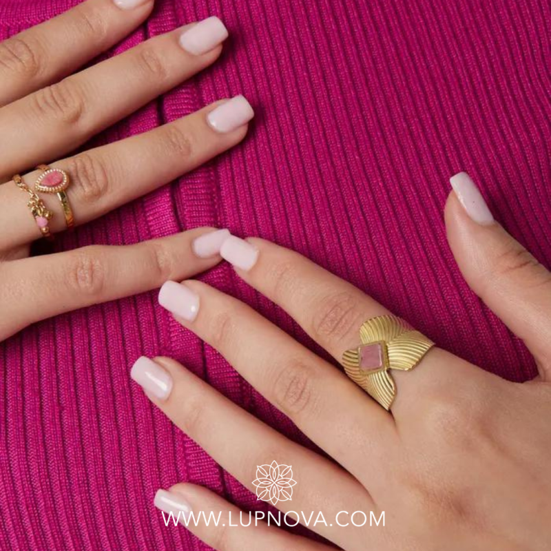 Anillo hoja retro - Imagen 3