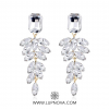 Aretes colgantes de hojas - Imagen 3